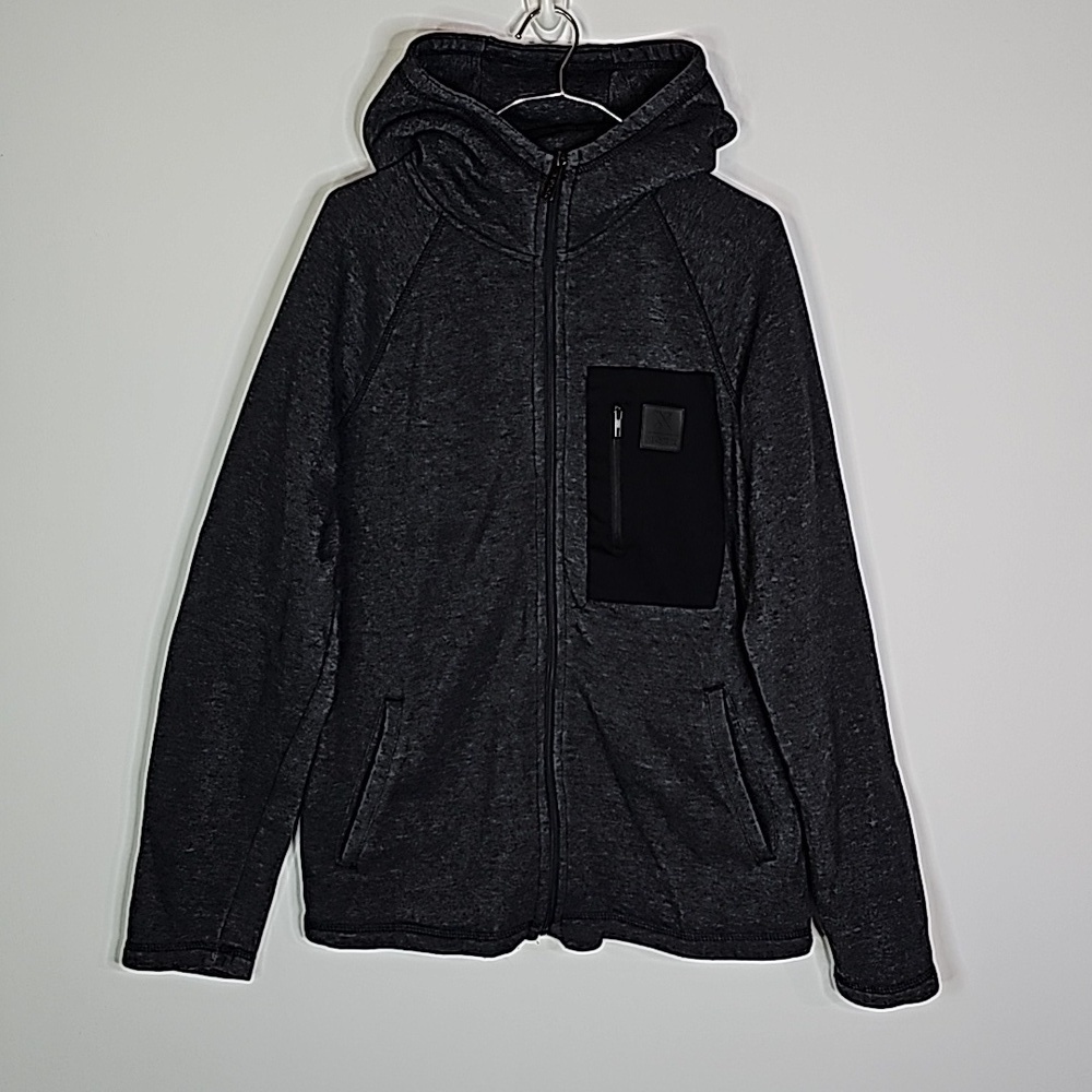 Mexx small dark gray zip up hoodie - Picture 1 of 6